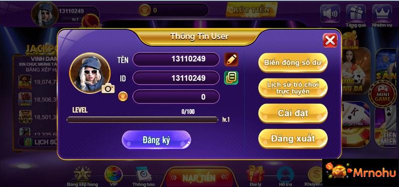 Hướng dẫn đăng ký tài khoản 68 Game Bài siêu tốc