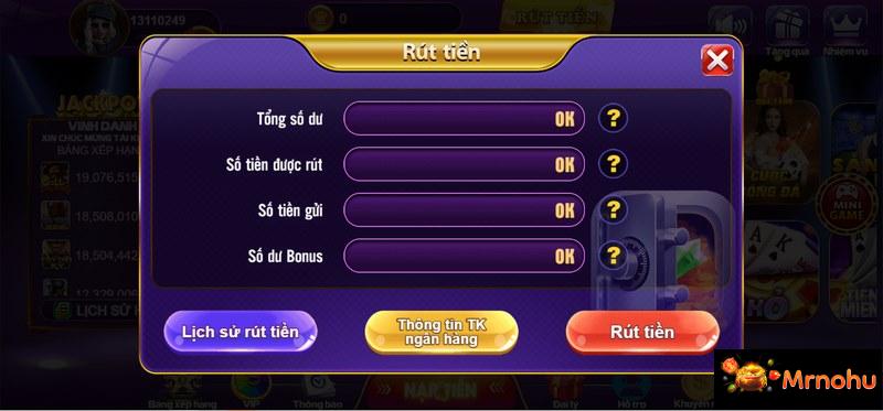 Hướng dẫn rút tiền tại 68 Game Bài dễ hiểu và nhanh chóng