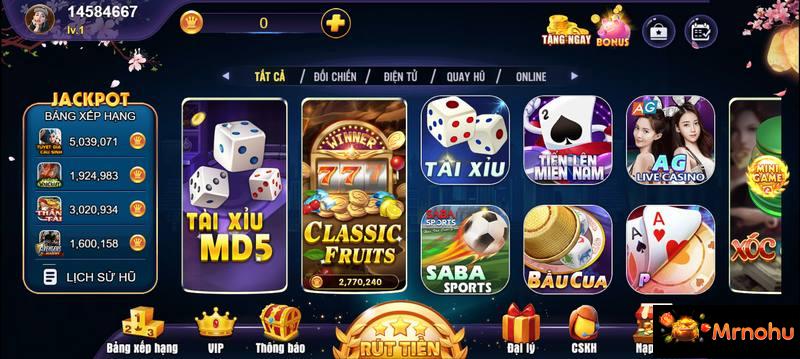 Hệ thống game slot với giá trị giải thưởng lớn đã tạo nên tên tuổi cho 8USGames