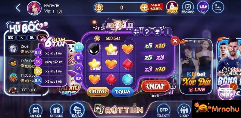 Giao diện Boc Fun đẳng cấp thể hiện tính chuyên nghiệp