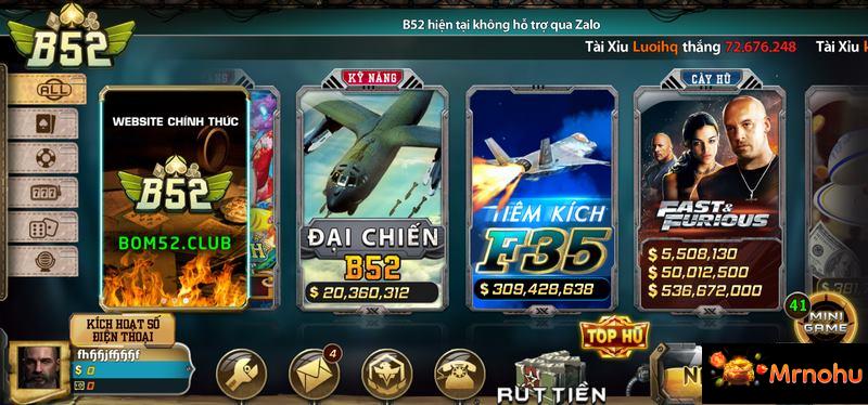 Một số lưu ý để vui chơi không lỗ tại B52 Club