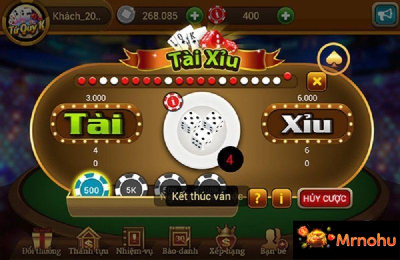 Thông tin về trò chơi tài xỉu trực tuyến