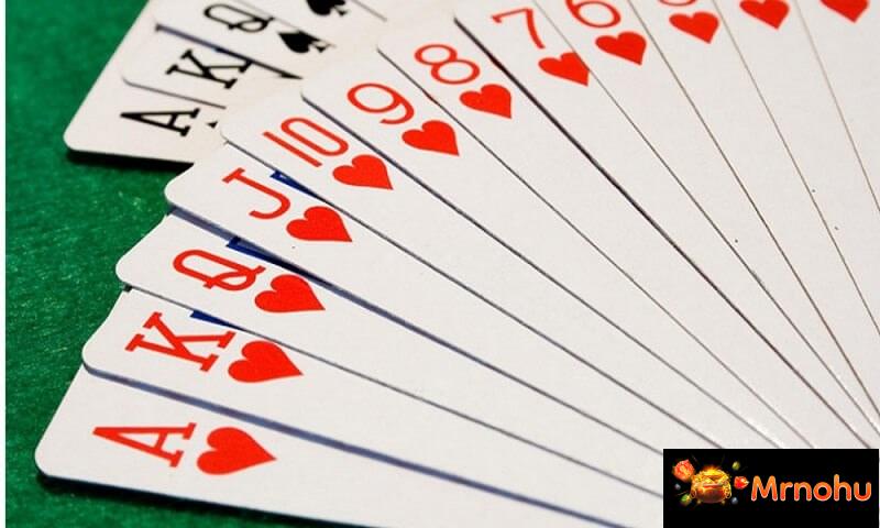 Cách nhớ bài tiến lên với các quân từ thấp đến cao