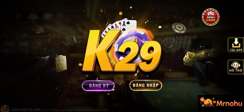 Thông tin về cổng cược đổi thưởng K29