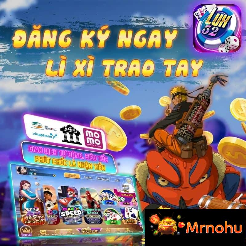 Tại mục giftcode Lux52 thì người chơi cần chọn vào ô có biểu tượng hộp quà