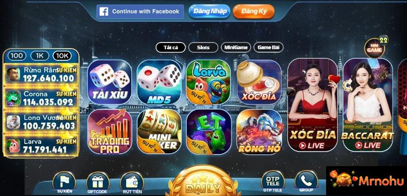 Tải ứng dụng về máy để tham gia chơi nhiều tựa game