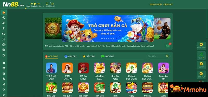 Cổng trò chơi NN88 thu hút sự quan tâm của rất nhiều anh em dân chơi