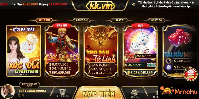 KK Vin là sân chơi đổi thưởng đẳng cấp quý tộc