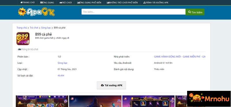 Cập nhật link tải game B99 an toàn và mới nhất