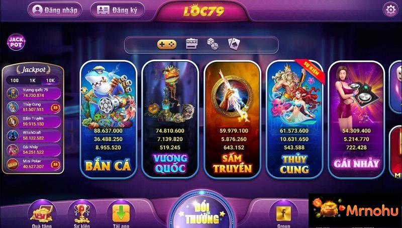 Loc79 hiện đang là cổng game đổi thưởng được đánh giá cao nhất
