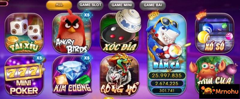 Kho tàng game đa dạng và hấp dẫn tại cổng game hàng đầu