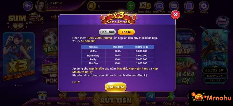 Sự kiện ưu đãi hấp dẫn tại cổng game chất lượng hàng đầu
