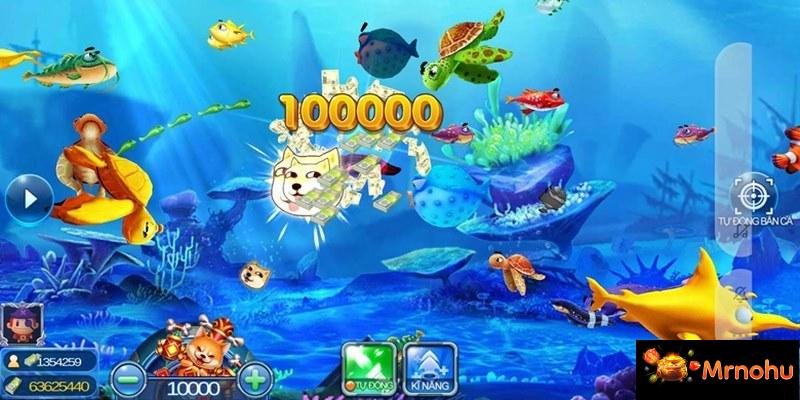 Trang thiết bị súng ống Bắn Cá hiện đại tại cổng game uy tín