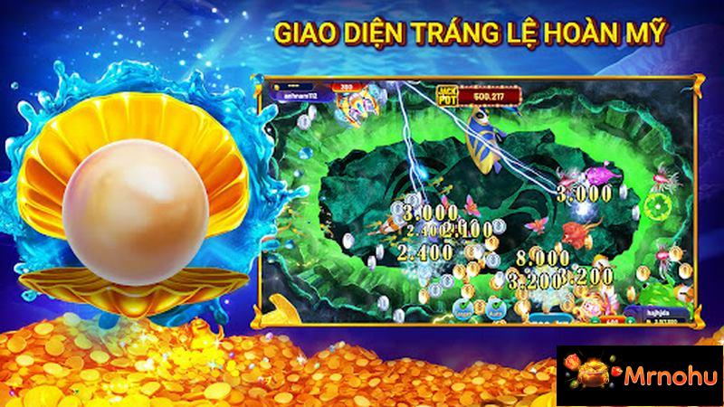 Bắn cá đại gia thiết kế giao diện bắt mắt