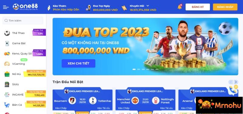 One88 nhà cái cá cược lâu đời uy tín cực cao