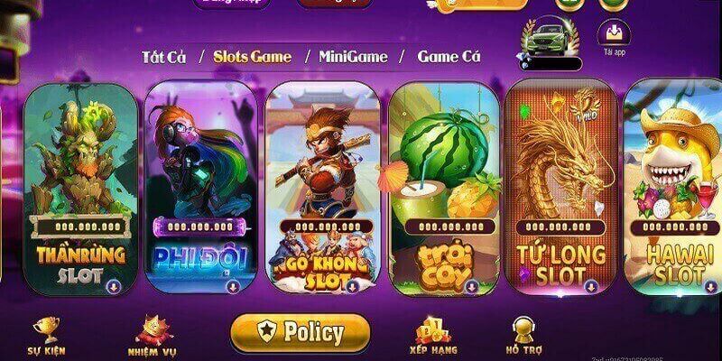 Slot game được thiết kế dựa trên máy đánh bạc truyền thống